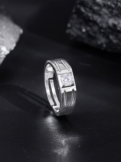 Silver Charm Away Ring For Him