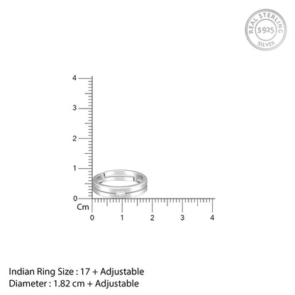 Silver Majesty Band For Him