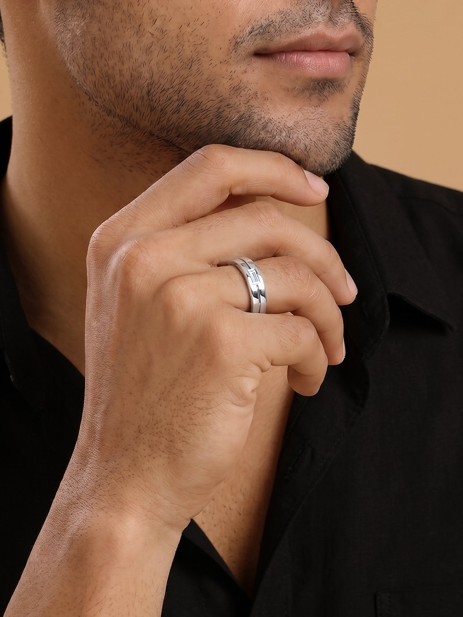 Aditya Roy Kapur Silver Majesty Band For Him