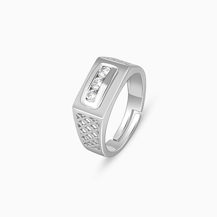Silver Tsar Ring For Him - view 4
