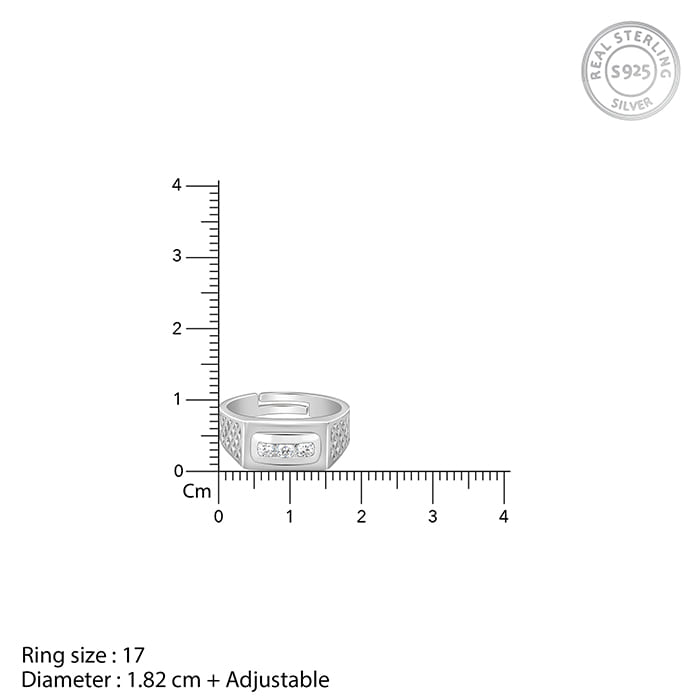 Silver Tsar Ring For Him - view 5