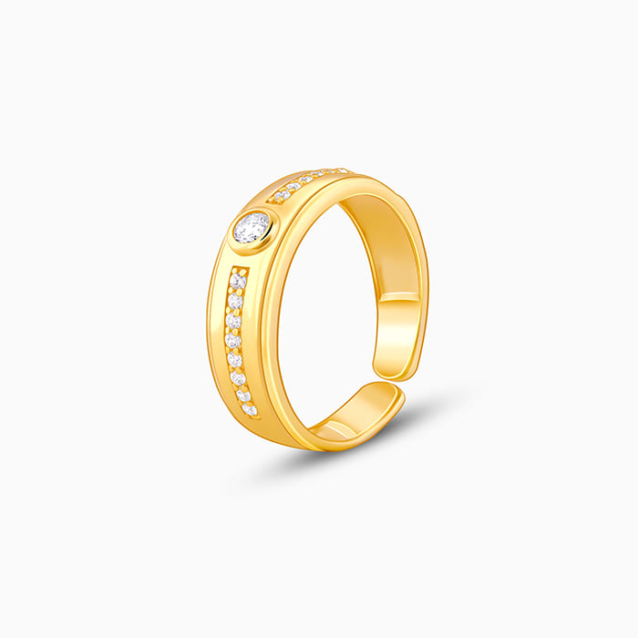 Golden Warrior Prince Ring for Him - view 4