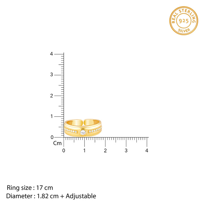 Golden Warrior Prince Ring for Him - view 5