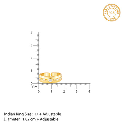 Golden Warrior Prince Ring for Him