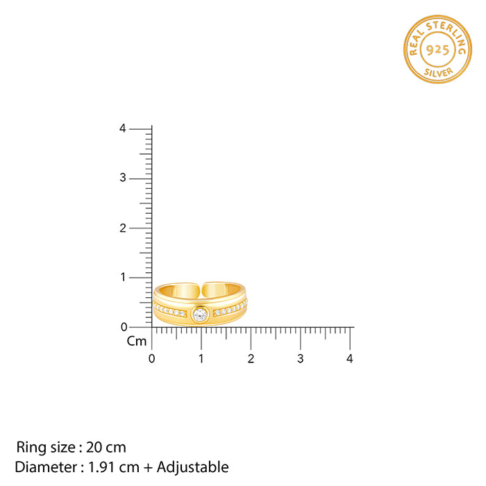 Golden Warrior Prince Ring for Him - view 6