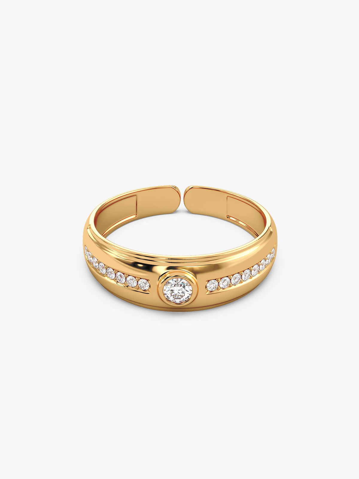 Golden Warrior Prince Ring for Him