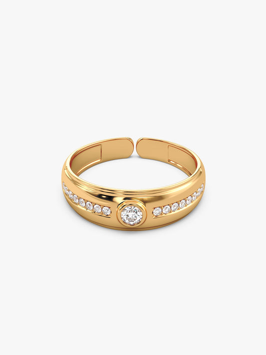 Golden Warrior Prince Ring for Him