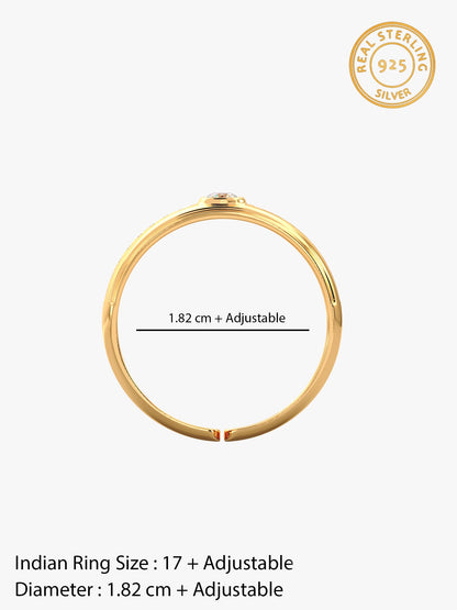 Golden Warrior Prince Ring for Him