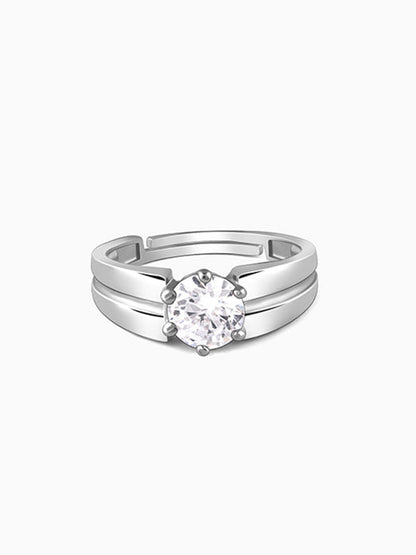 Silver Gallant Band For Him