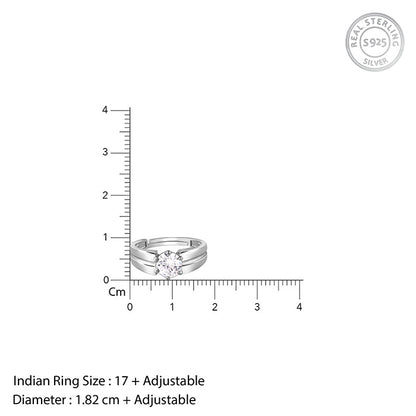 Silver Gallant Band For Him