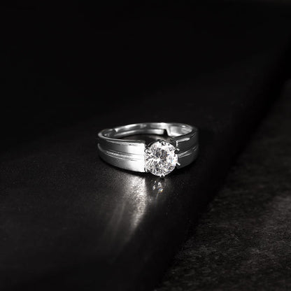 Silver Gallant Band For Him