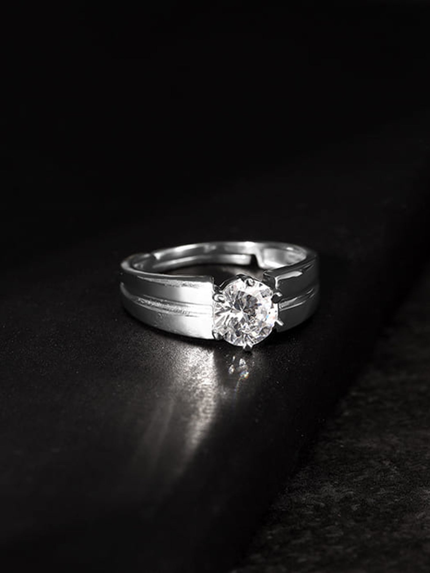 Silver Gallant Band For Him