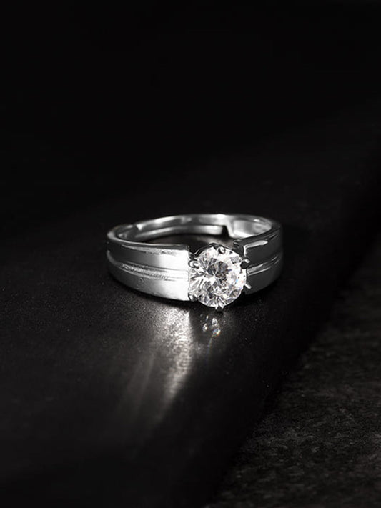 Silver Gallant Band For Him