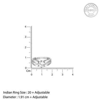 Silver Gallant Band For Him