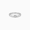 Silver Rugged Ring For Him