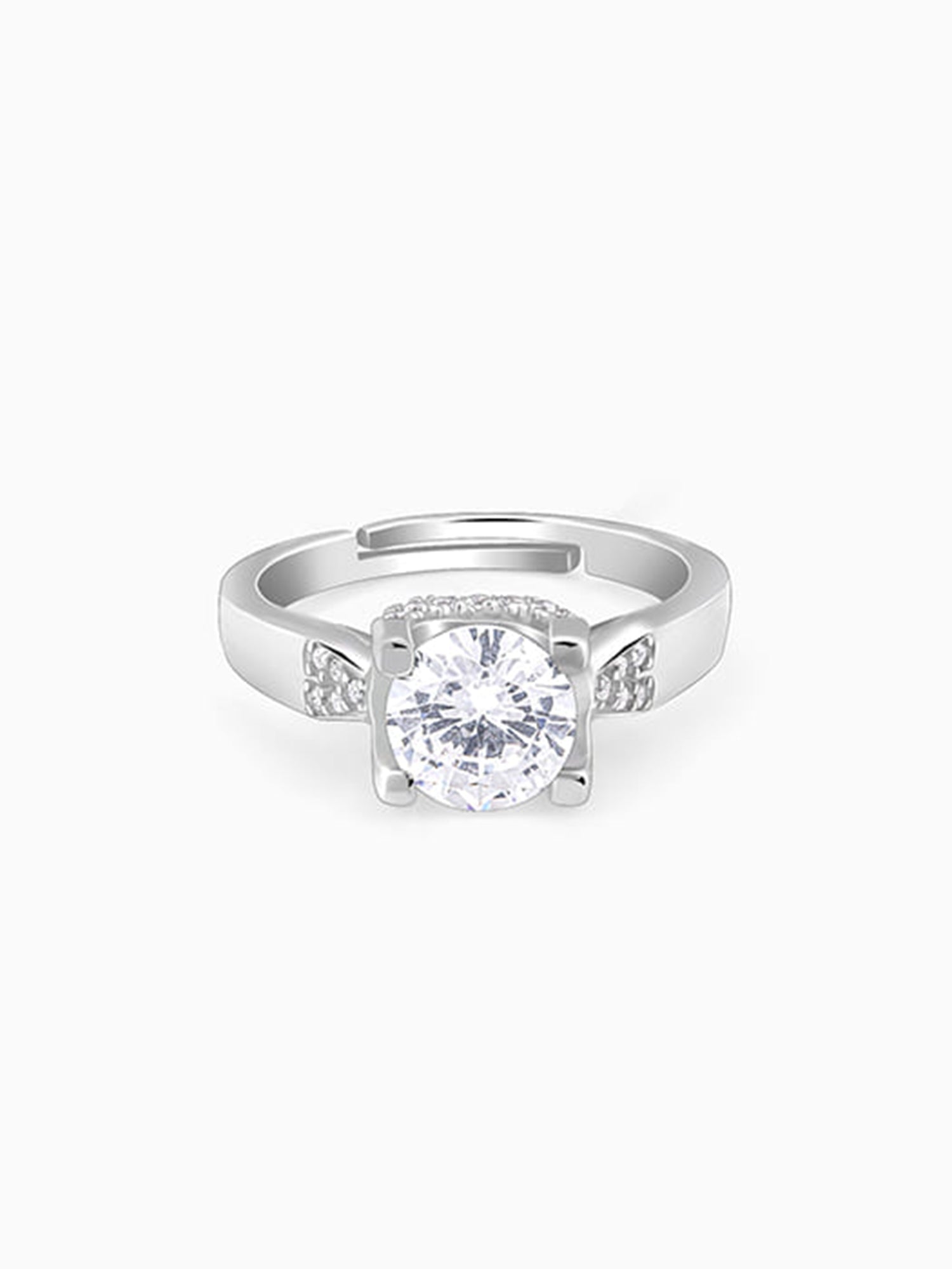 Silver All About Love Ring