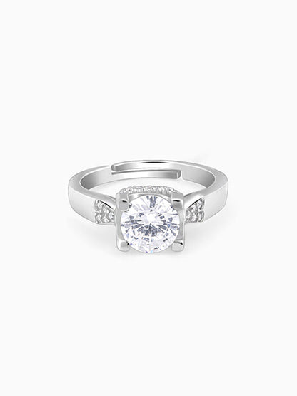 Silver All About Love Ring