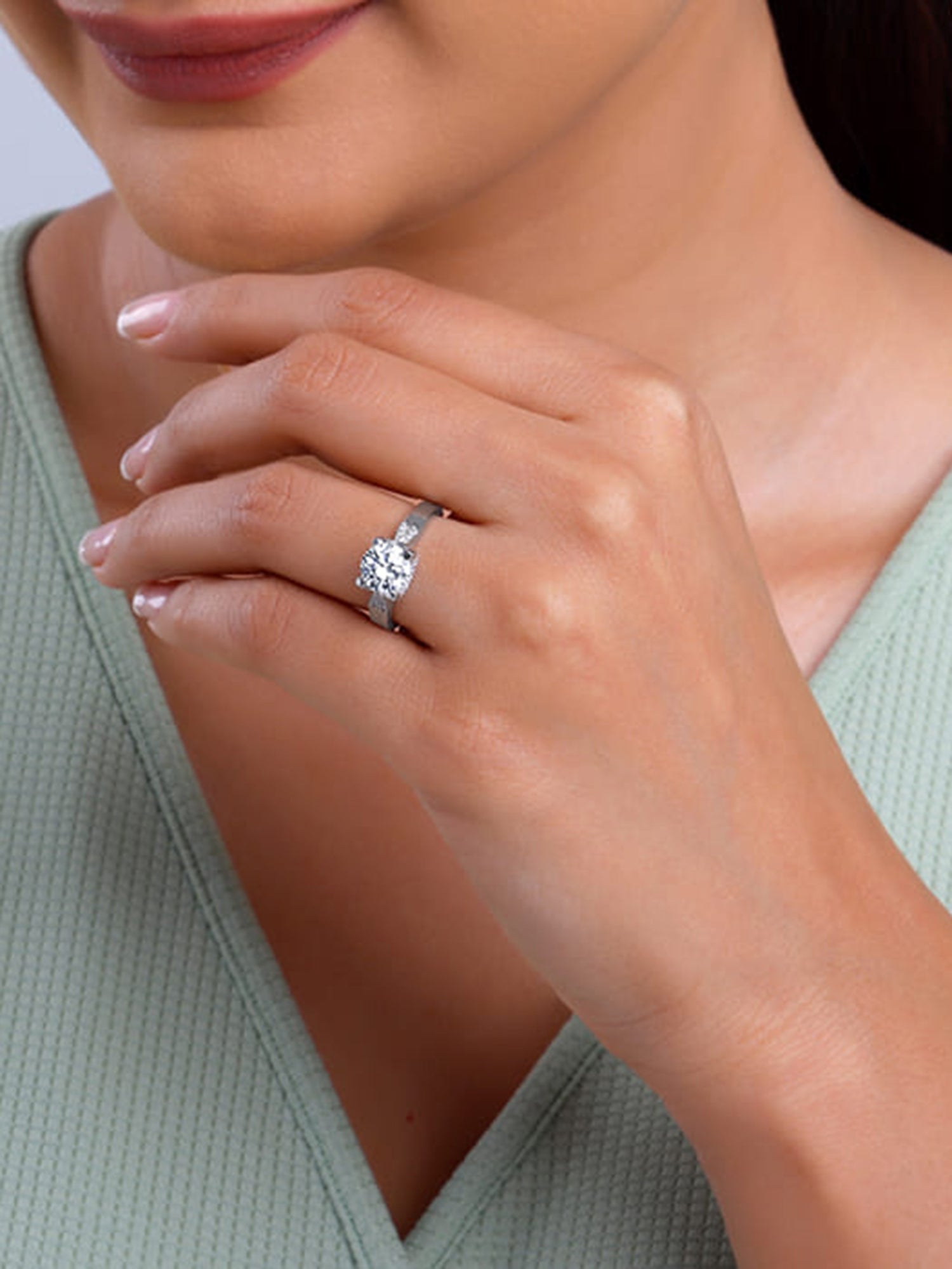 Silver All About Love Ring