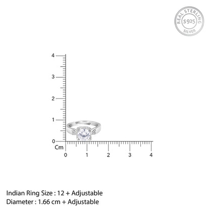 Silver All About Love Ring