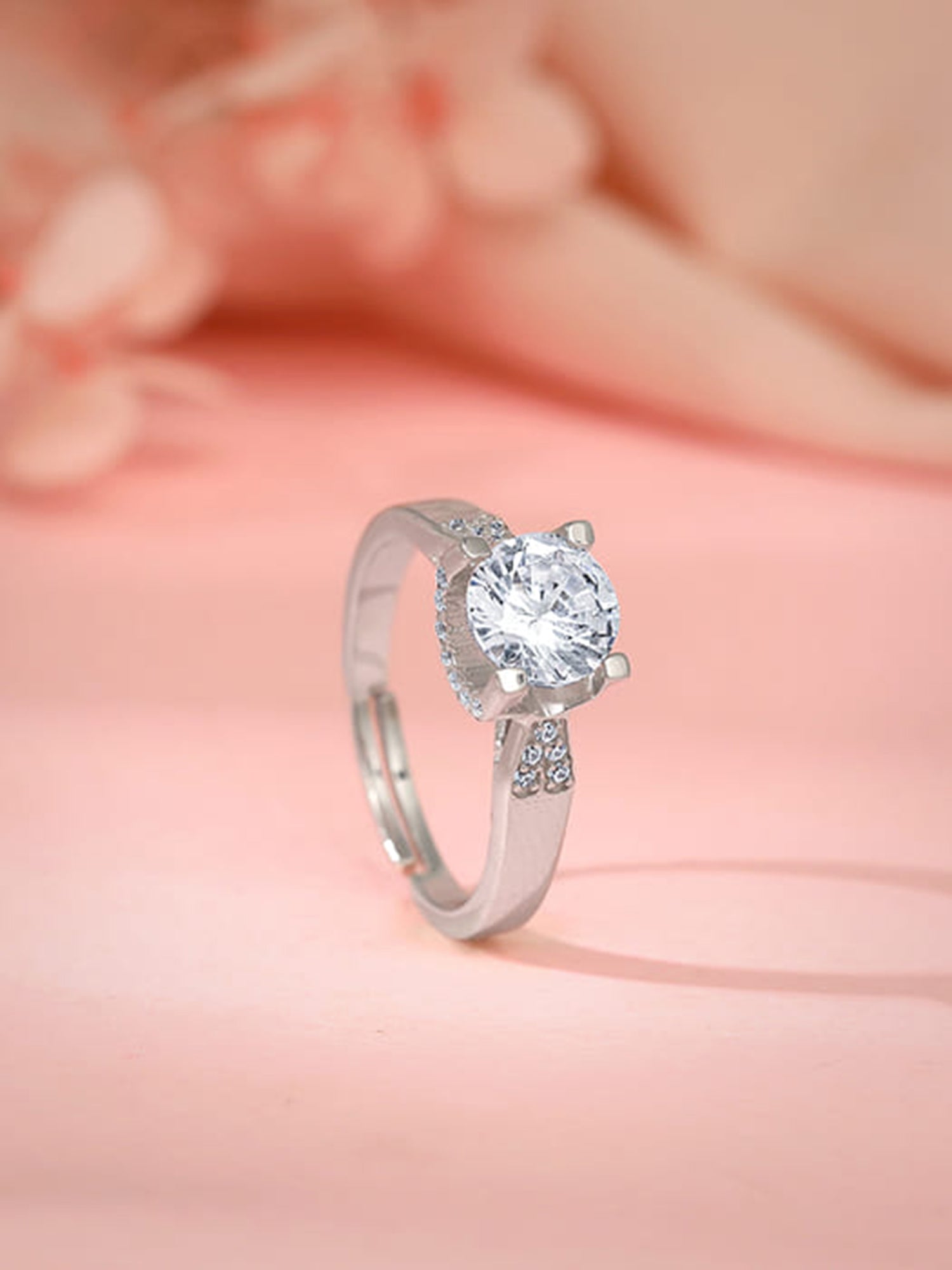Silver All About Love Ring