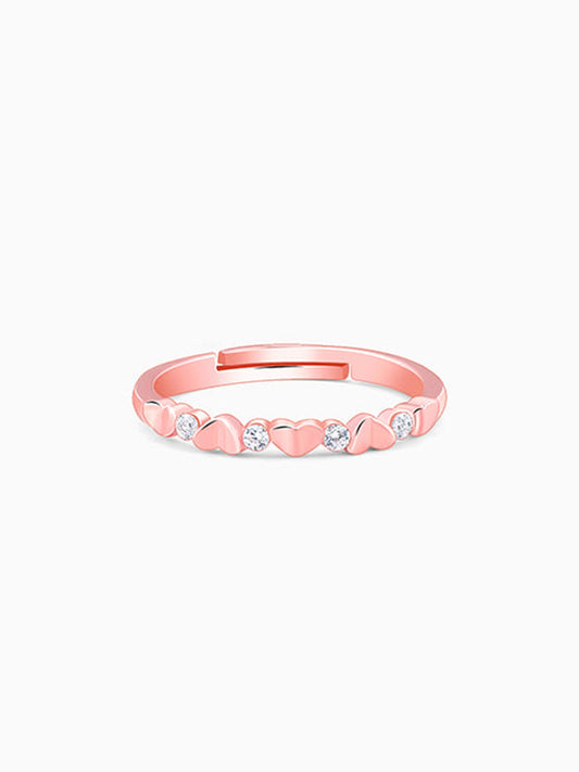 Rose Gold First Sparkle Ring