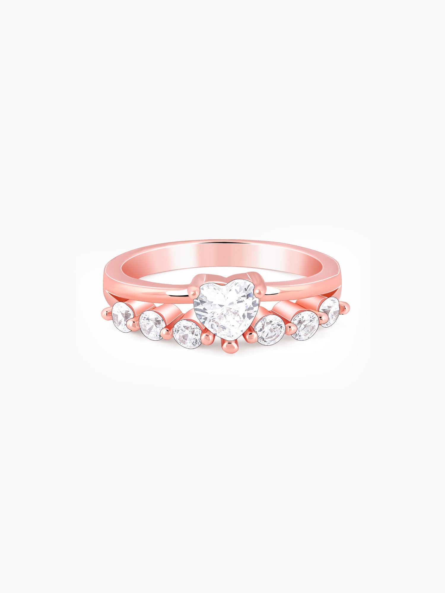 Rose Gold Unstoppable Love Ring