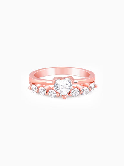 Rose Gold Unstoppable Love Ring