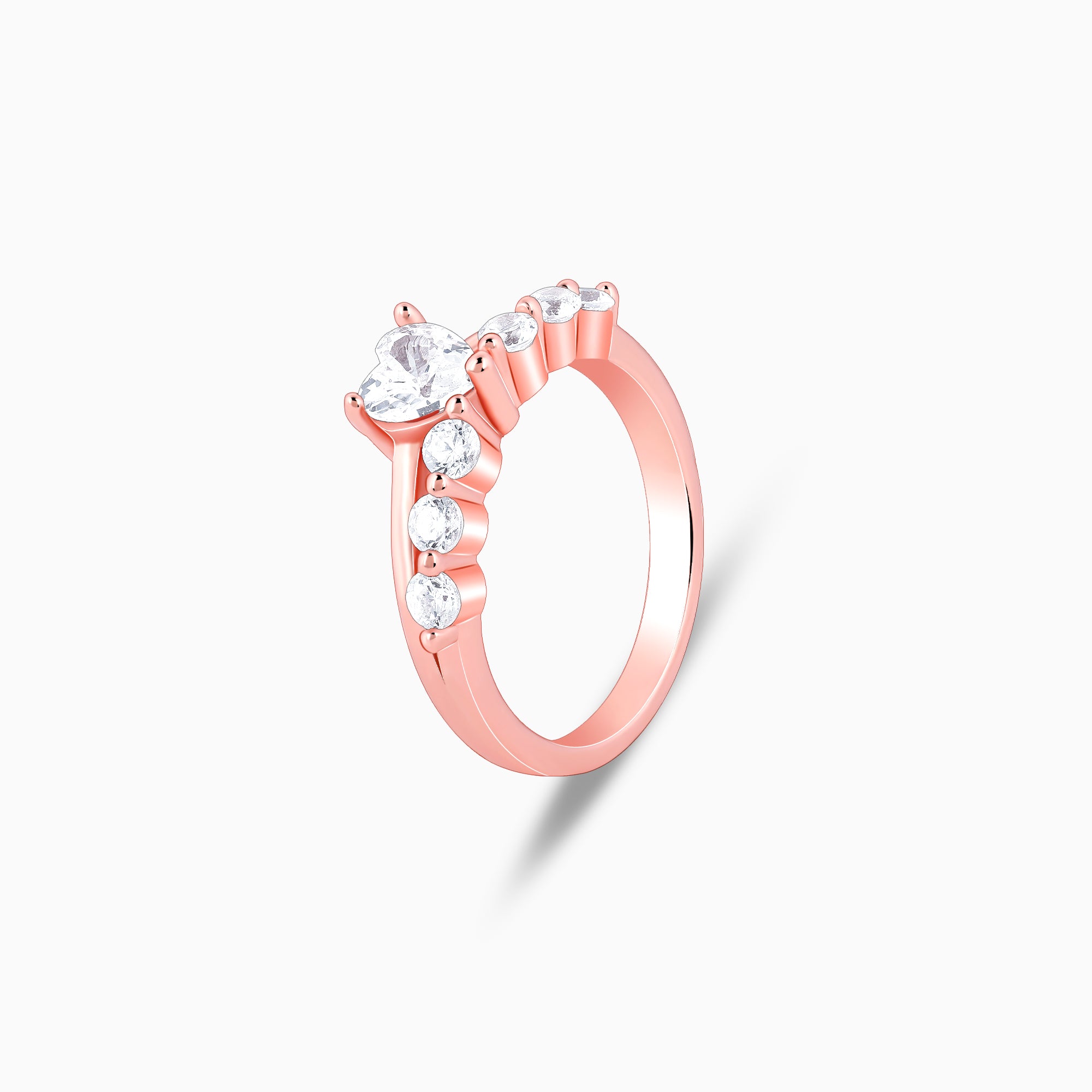 Rose Gold Unstoppable Love Ring - view 4