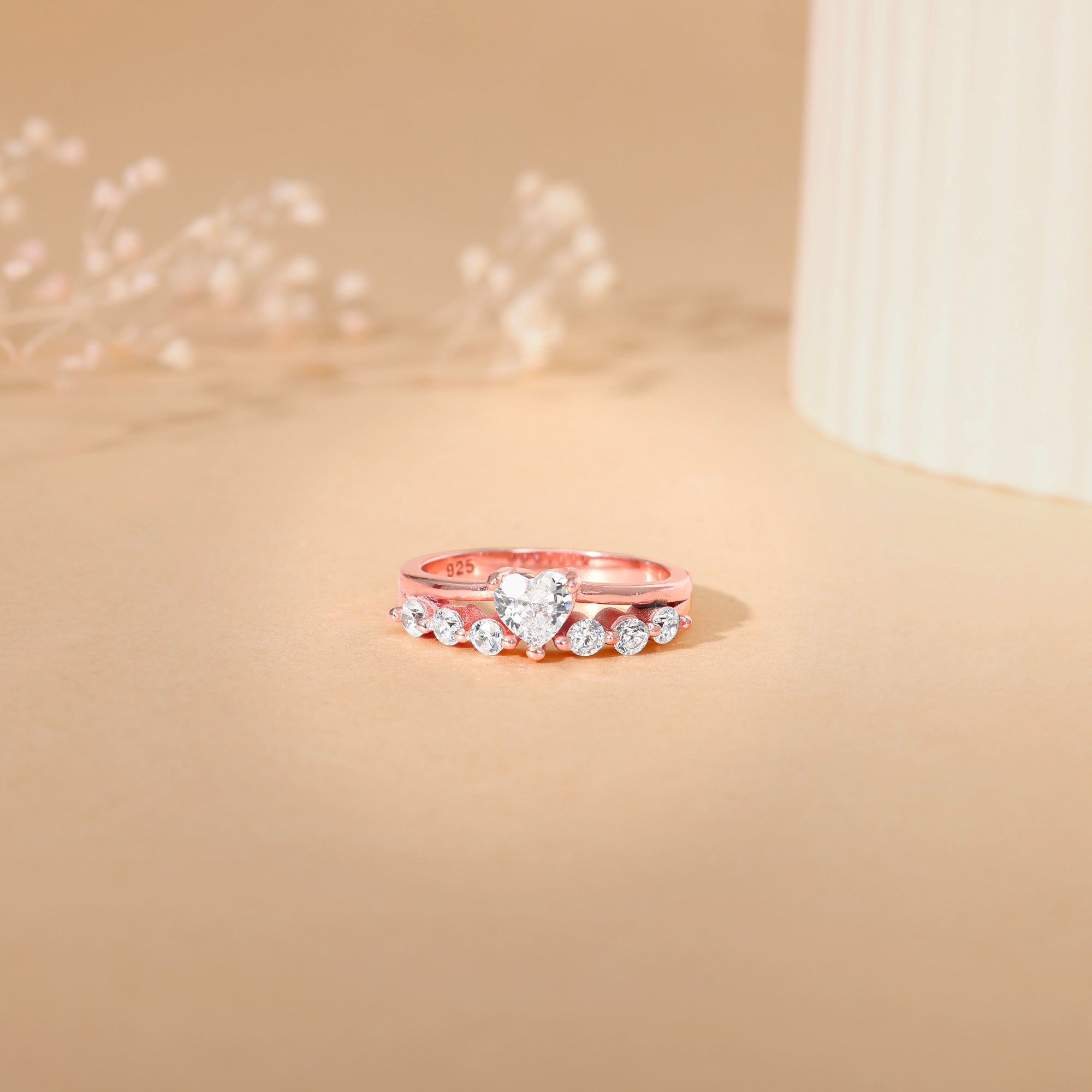 Rose Gold Unstoppable Love Ring - view 2