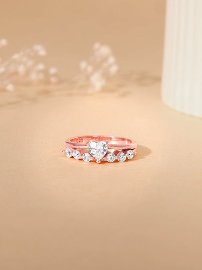 Rose Gold Unstoppable Love Ring