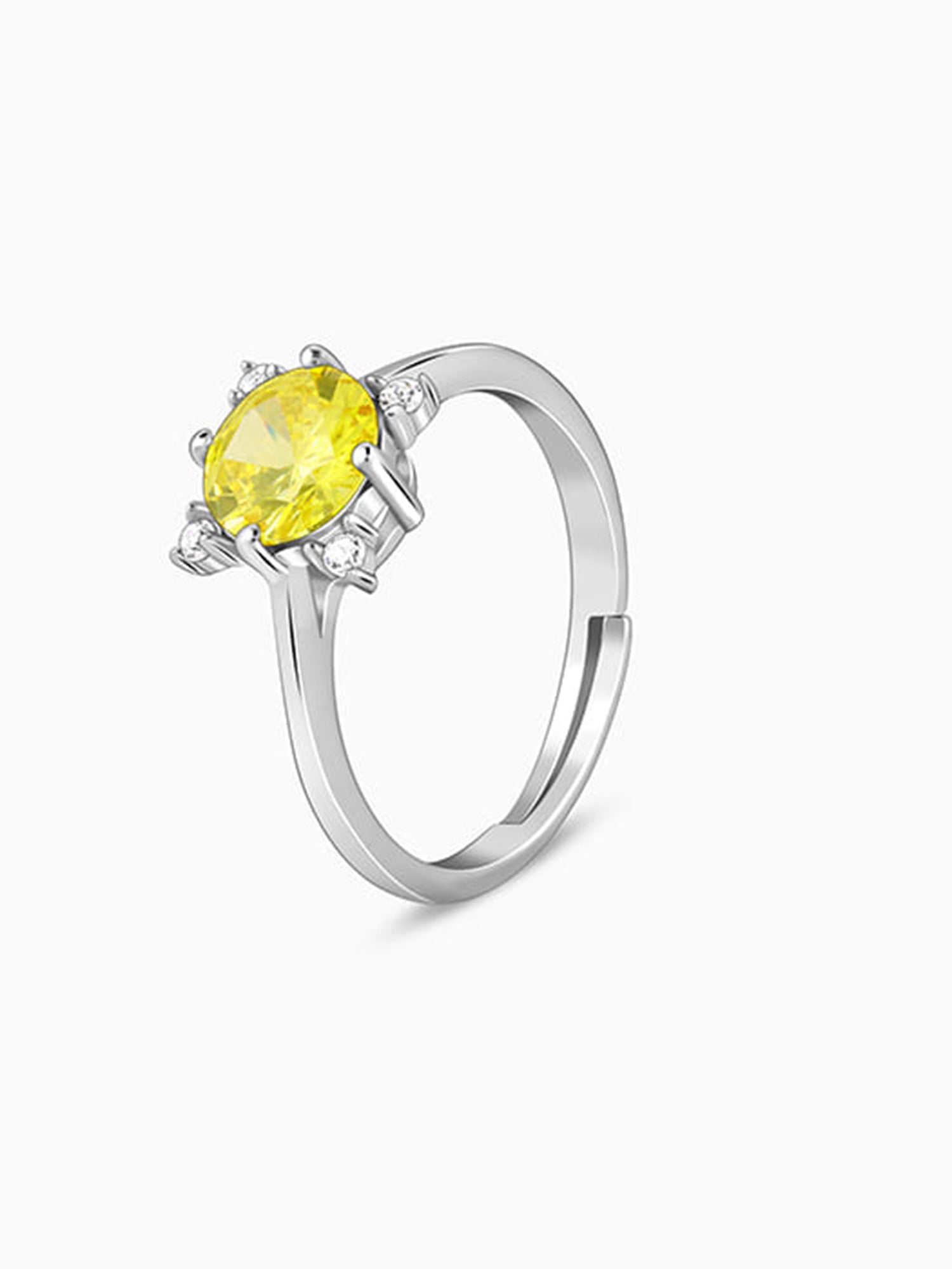 Silver Brightest Sparkle Ring