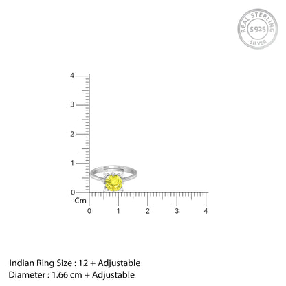 Silver Brightest Sparkle Ring