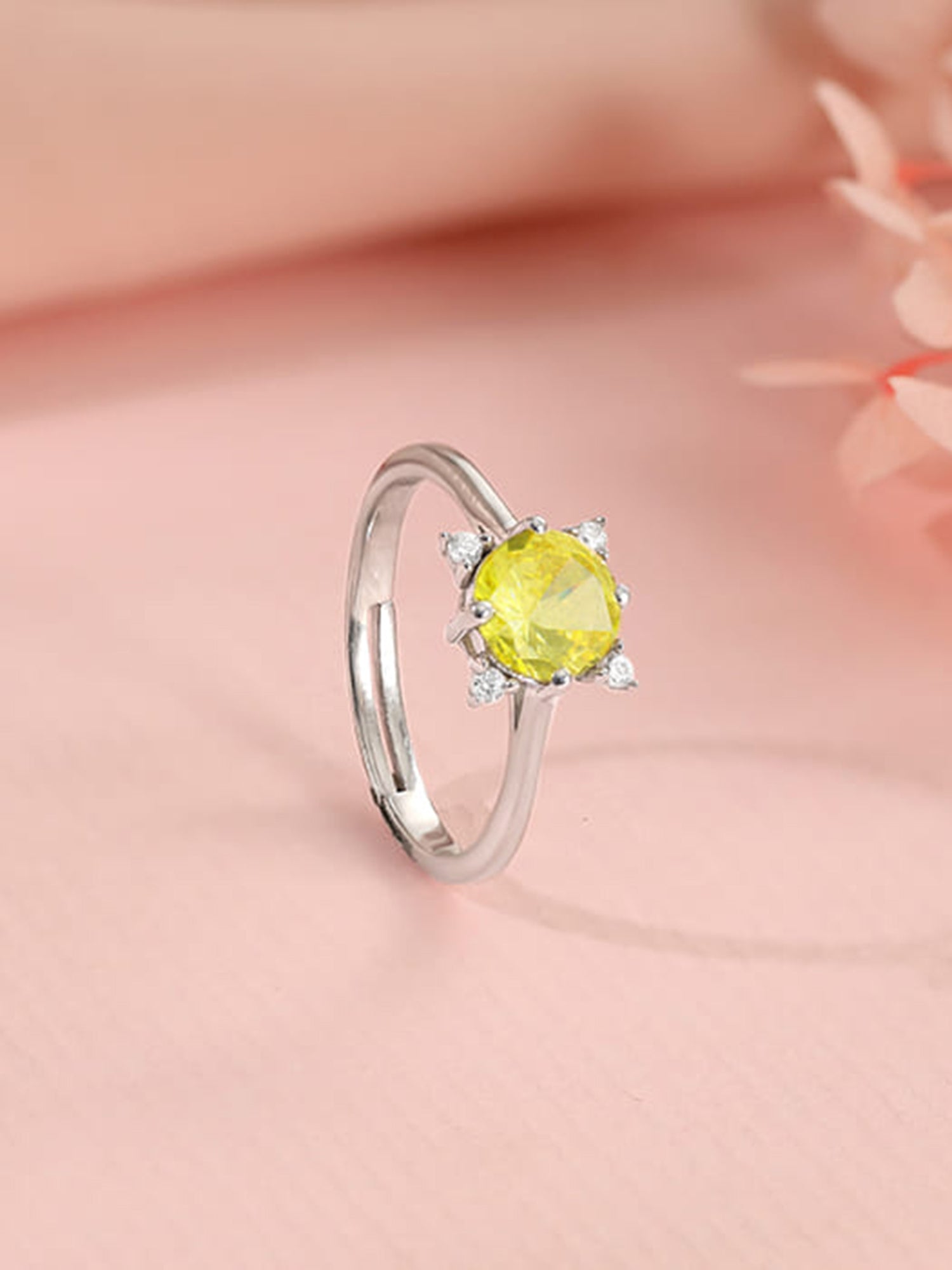 Silver Brightest Sparkle Ring