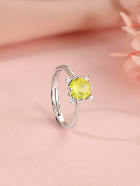 Silver Brightest Sparkle Ring