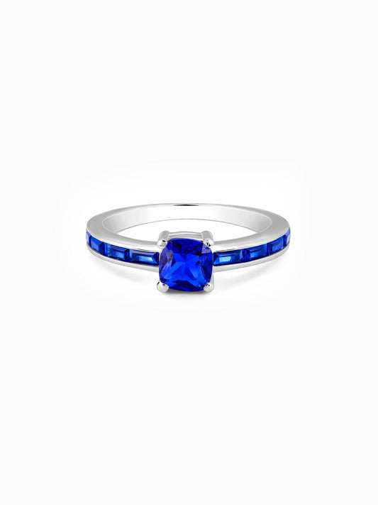 Silver Bluish Ring