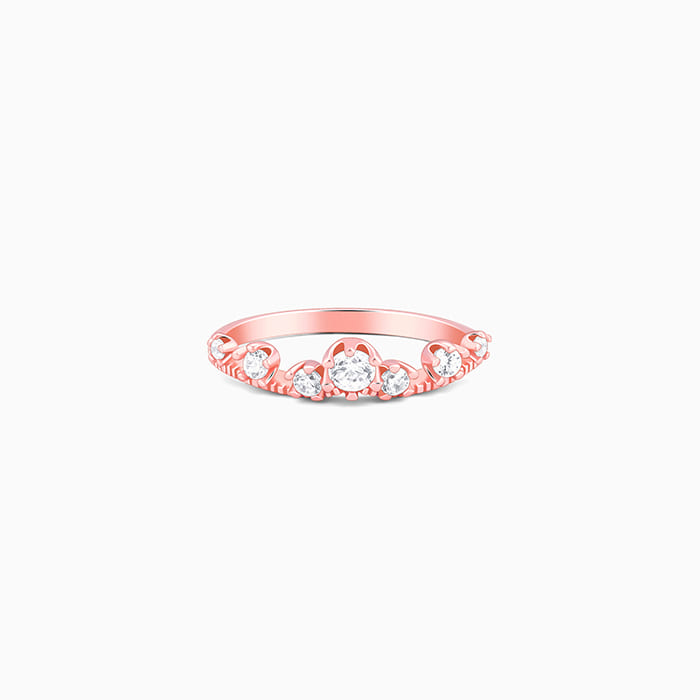 Rose Gold Gleam Ring - Image 1
