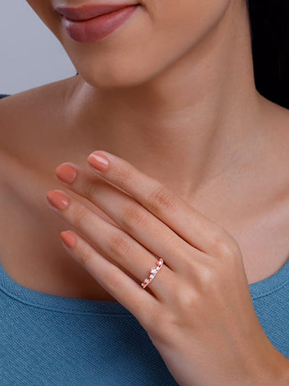 Rose Gold Gleam Ring