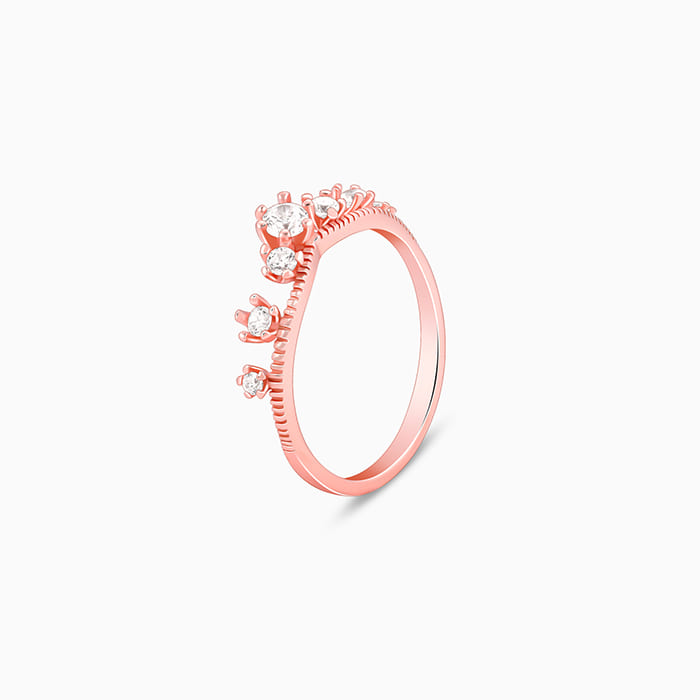 Rose Gold Gleam Ring - view 4