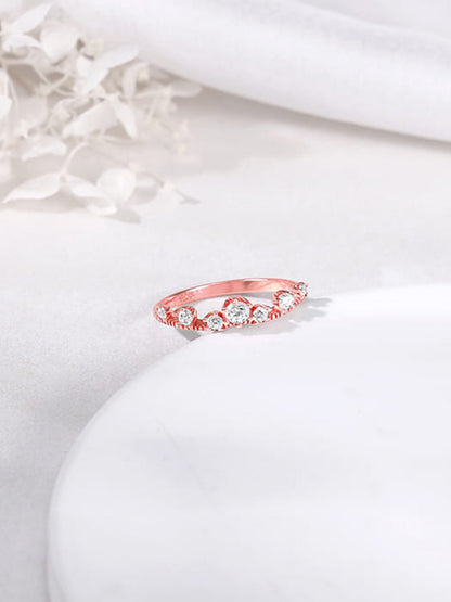 Rose Gold Gleam Ring