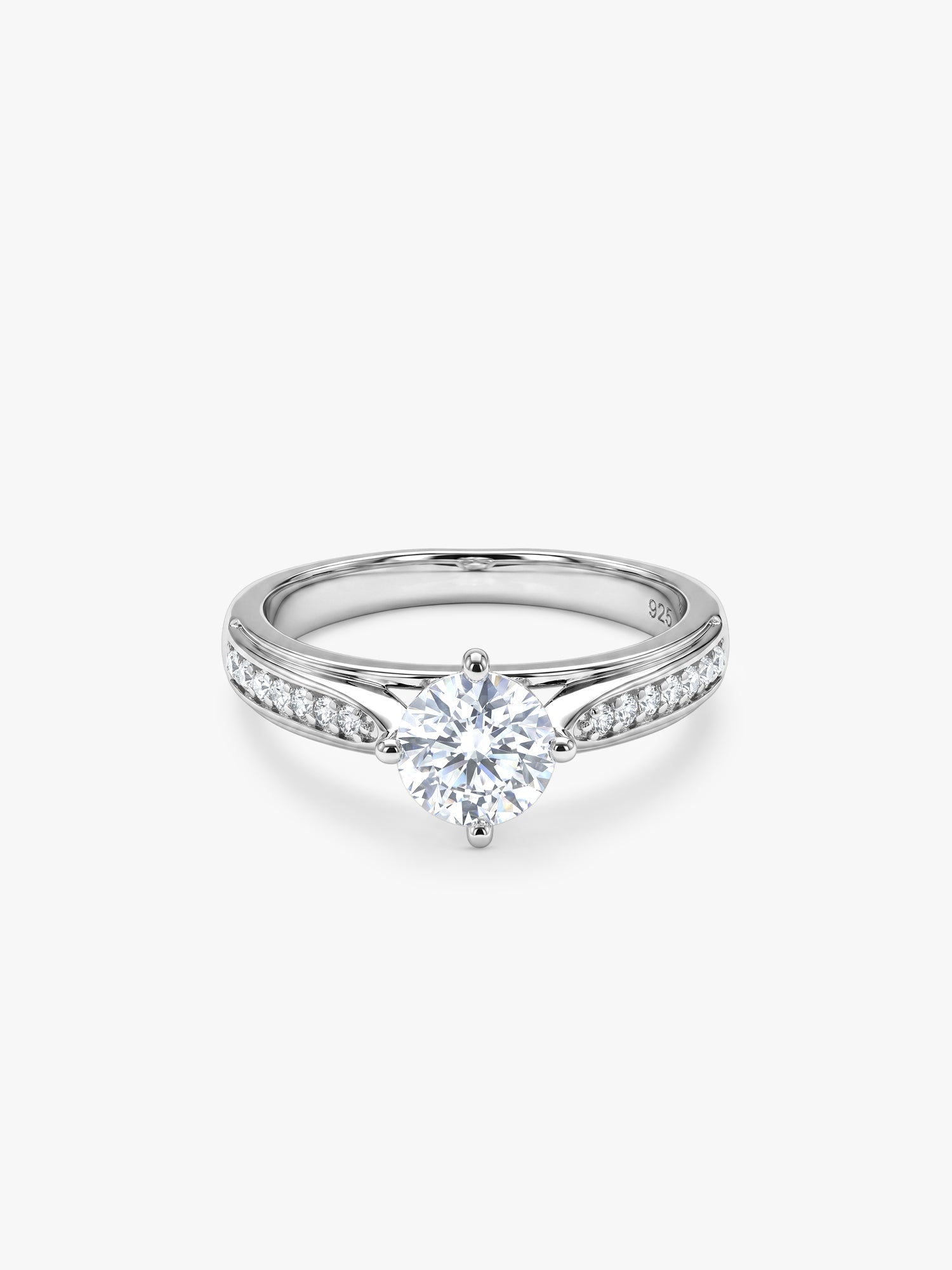 Silver Love Me More Ring