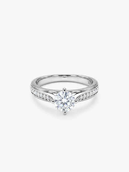 Silver Love Me More Ring