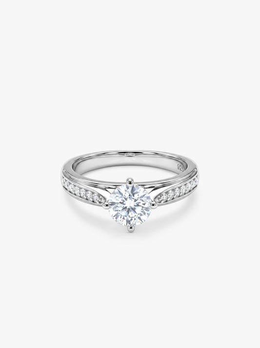 Silver Love Me More Ring