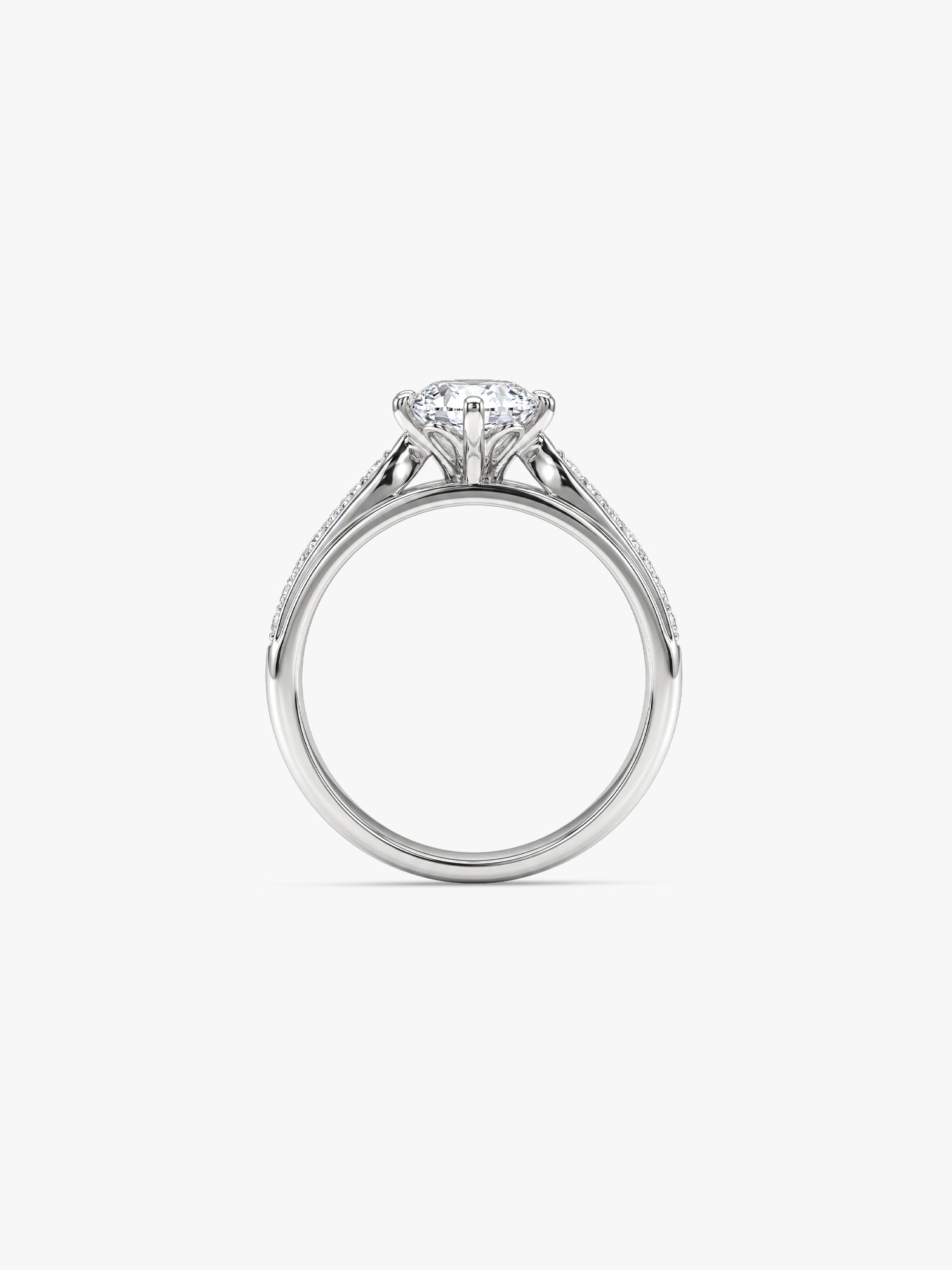 Silver Love Me More Ring