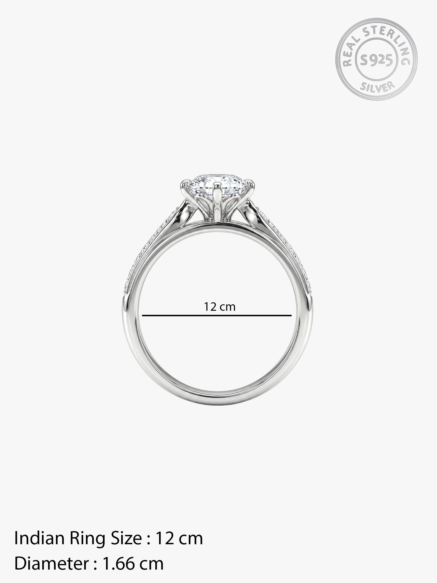 Silver Love Me More Ring