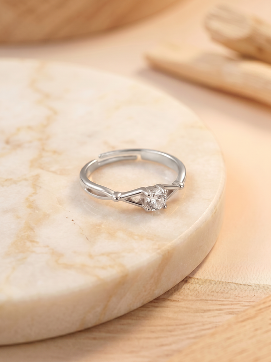 Silver Dainty Darling Ring