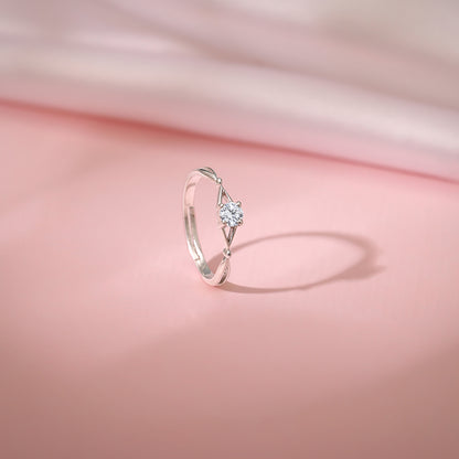 Silver Dainty Darling Ring