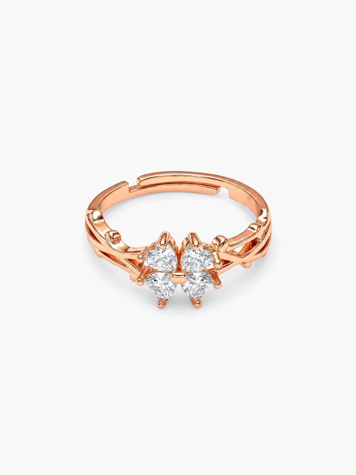 Rose Gold When We Met Ring