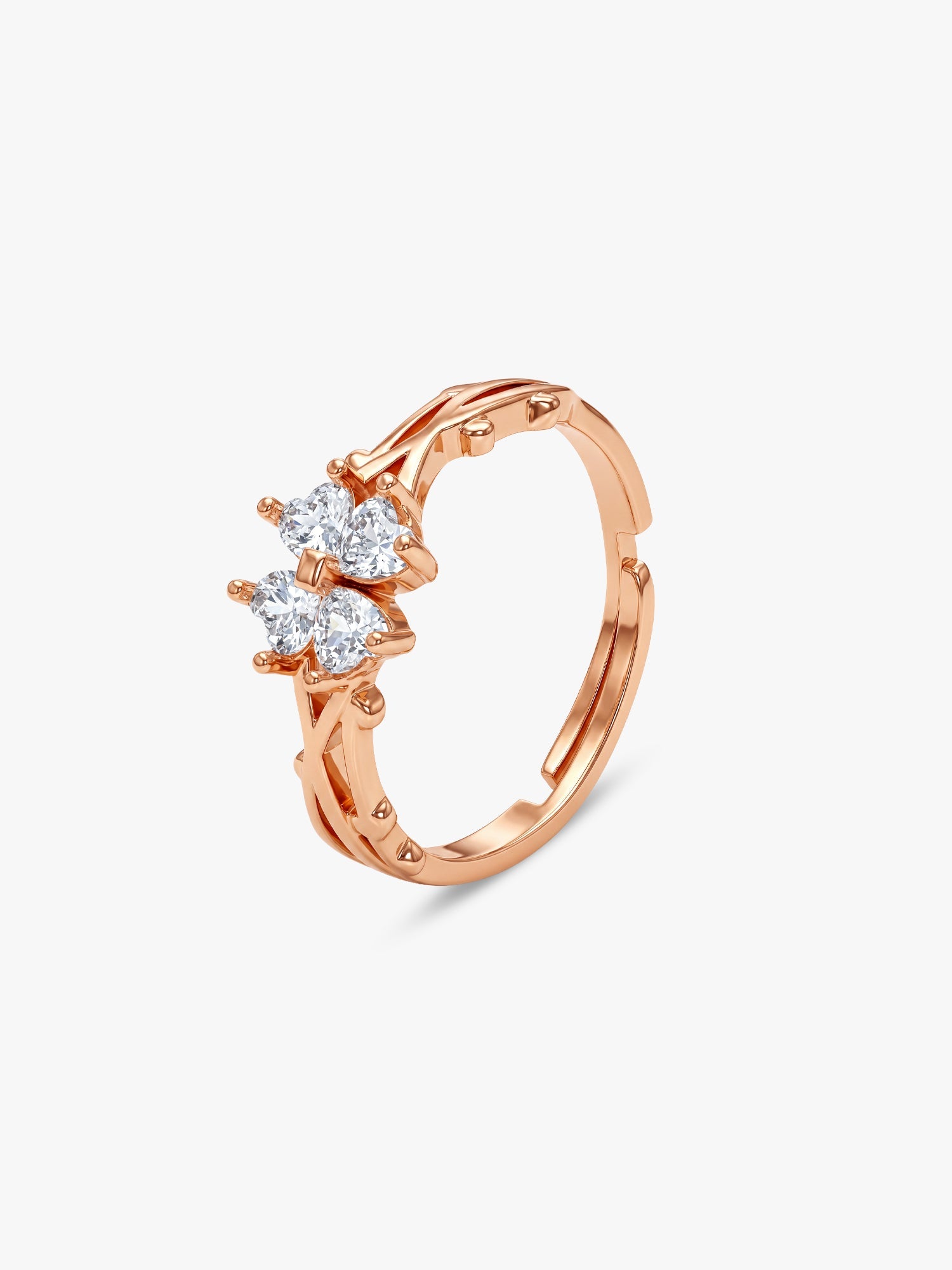 Rose Gold When We Met Ring