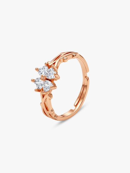 Rose Gold When We Met Ring