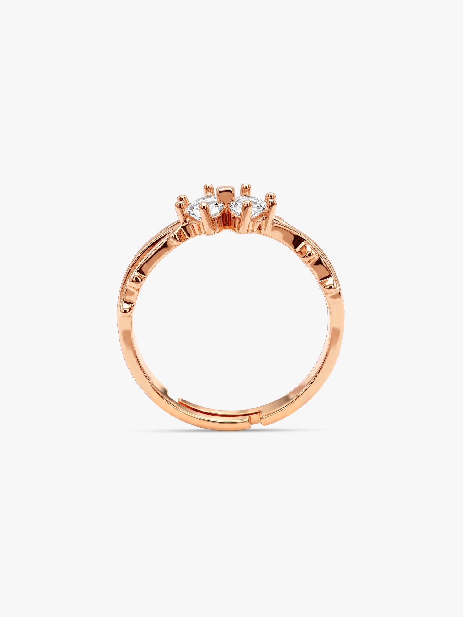 Rose Gold When We Met Ring